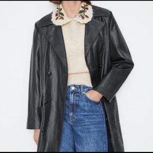 NWT* Zara embroidered Knit Sweater